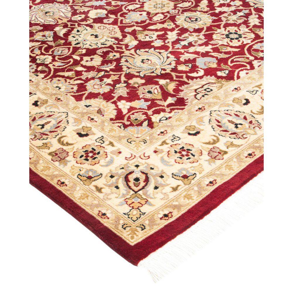 Hand-Knotted Red Wool 4' x 6' Oriental Area Rug