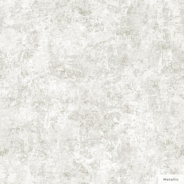 Tempaper Metallic Pearl Distressed Gold Leaf Vinyl Peel and Stick Wallpaper Roll (Covers 28 sq. ft.)