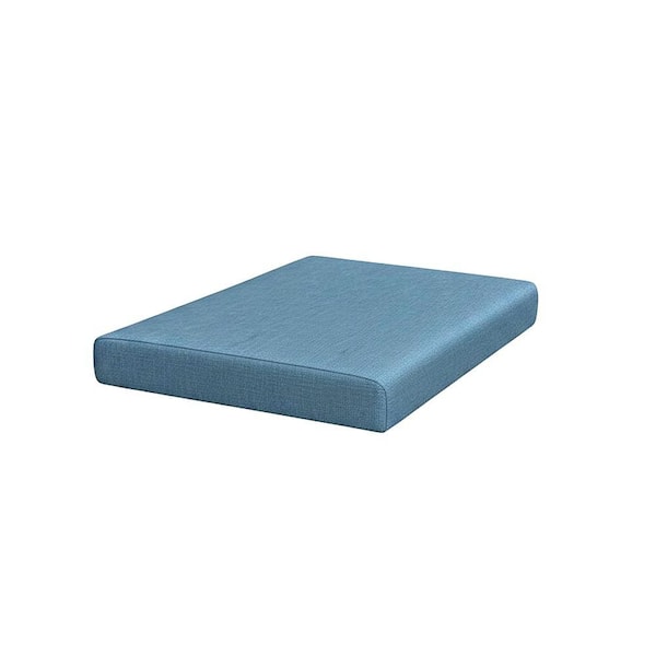 15 x 18 Sunbrella Outdoor Ottoman Replacement Cushion-Cosette Mediterranean