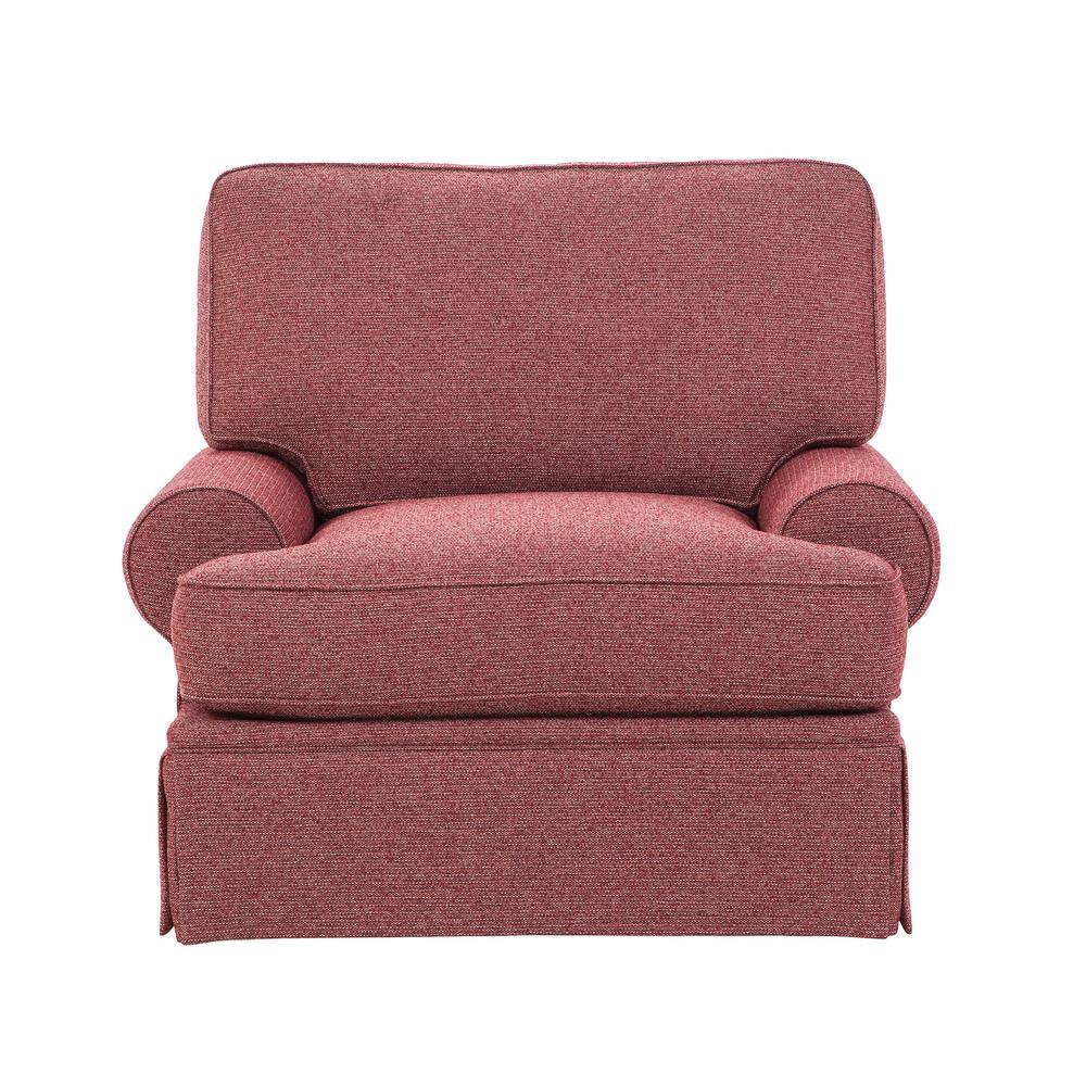 American Furniture Classics Rustic Red Series Red Fabric Upholstered