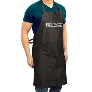 Denim Apron for Outdoor Pizza Oven and Outdoor Kitchen Utensils