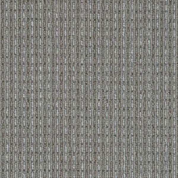 6 in. x 6 in. Loop Carpet Sample - Upland Heights - Color Greystone