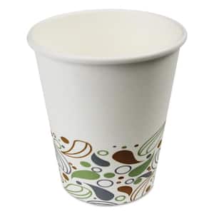 Deerfield 8 oz. Disposable Paper Cups, Hot Drinks, 20 Cups / Sleeve, 50 Sleeves / Carton