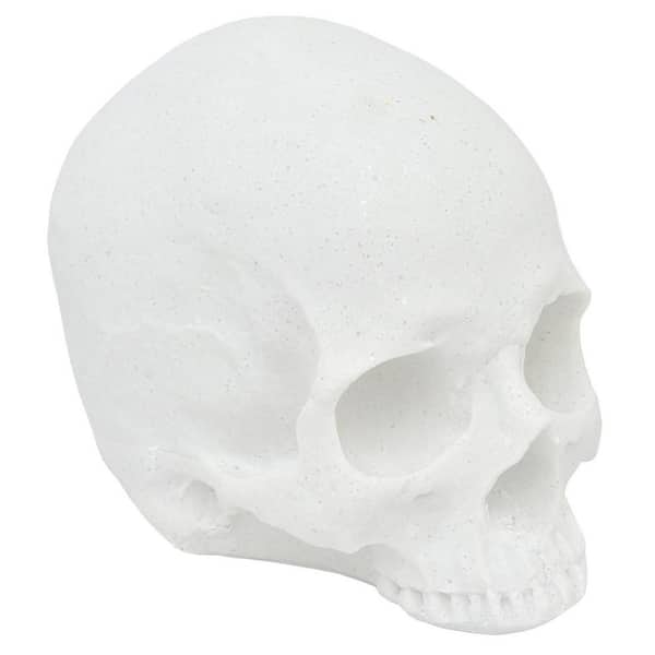 THREE HANDS Skull Tabletop Decoration