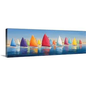 "Flying Colors" by Sally Caldwell Fisher Canvas Wall Art