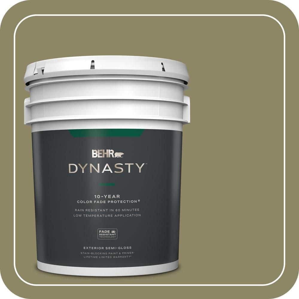 5 gal. #PPU9-23 Oregano Spice Semi-Gloss Exterior Stain-Blocking Paint & Primer price history on PriceWatchPro