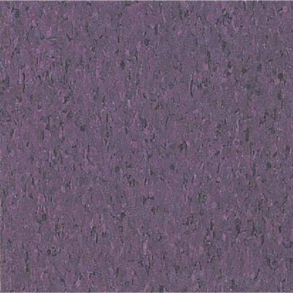 Armstrong Take Home Sample - Imperial Texture VCT Tyrian Purple Standard Excelon Commercial Vinyl Tile - 6 in. x 6 in.