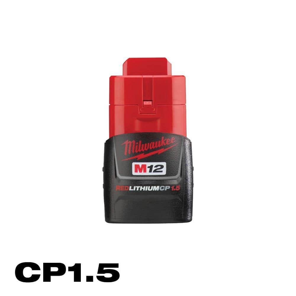 Milwaukee M12 12-Volt Lithium-Ion Compact Battery Pack 1.5Ah 48