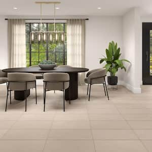 Cohesion Beige 12 in. x 24 in. Color Body Porcelain Floor and Wall Tile (9.5 sq. ft./case)