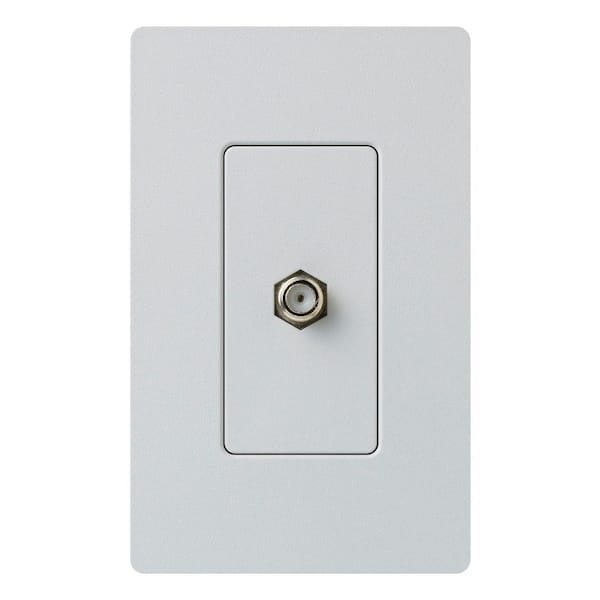 Claro Coaxial Cable Jack, Palladium (SC-CJ-PD)