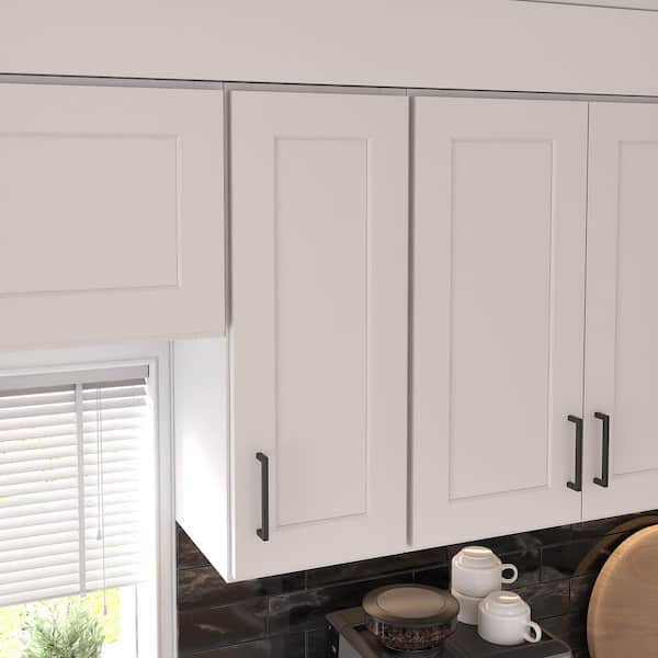 12 in. W x 12 in. D x 30 in. H Ready to Assemble Wall Kitchen Cabinet in White