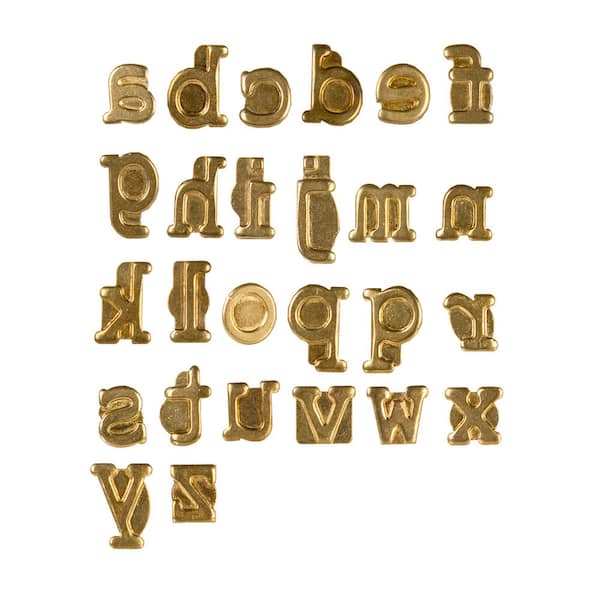 Walnut Hollow HotStamps Lowercase Alphabet Set