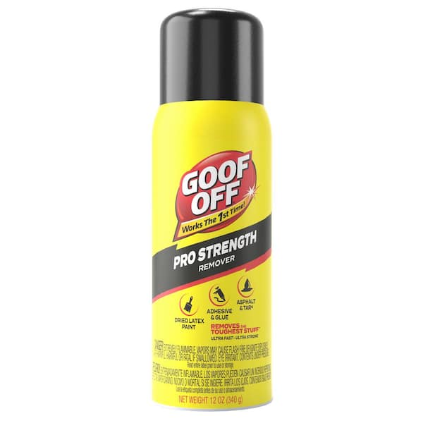 Goof Off 12 fl. oz. Professional Strength Latex Paint and Adhesive Remover