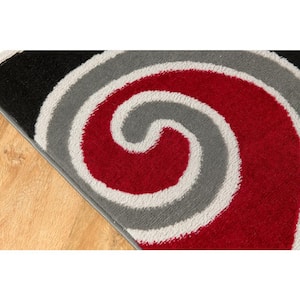Oaklee Multicolor Graphic 5 ft. x 7 ft. Area Rug