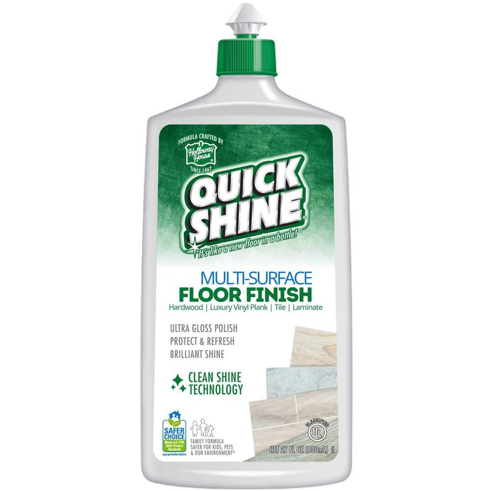 QUICK SHINE 27 oz. Floor Polish Finish 77777 - The Home Depot