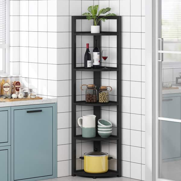 5 shelf deals corner ladder bookcase