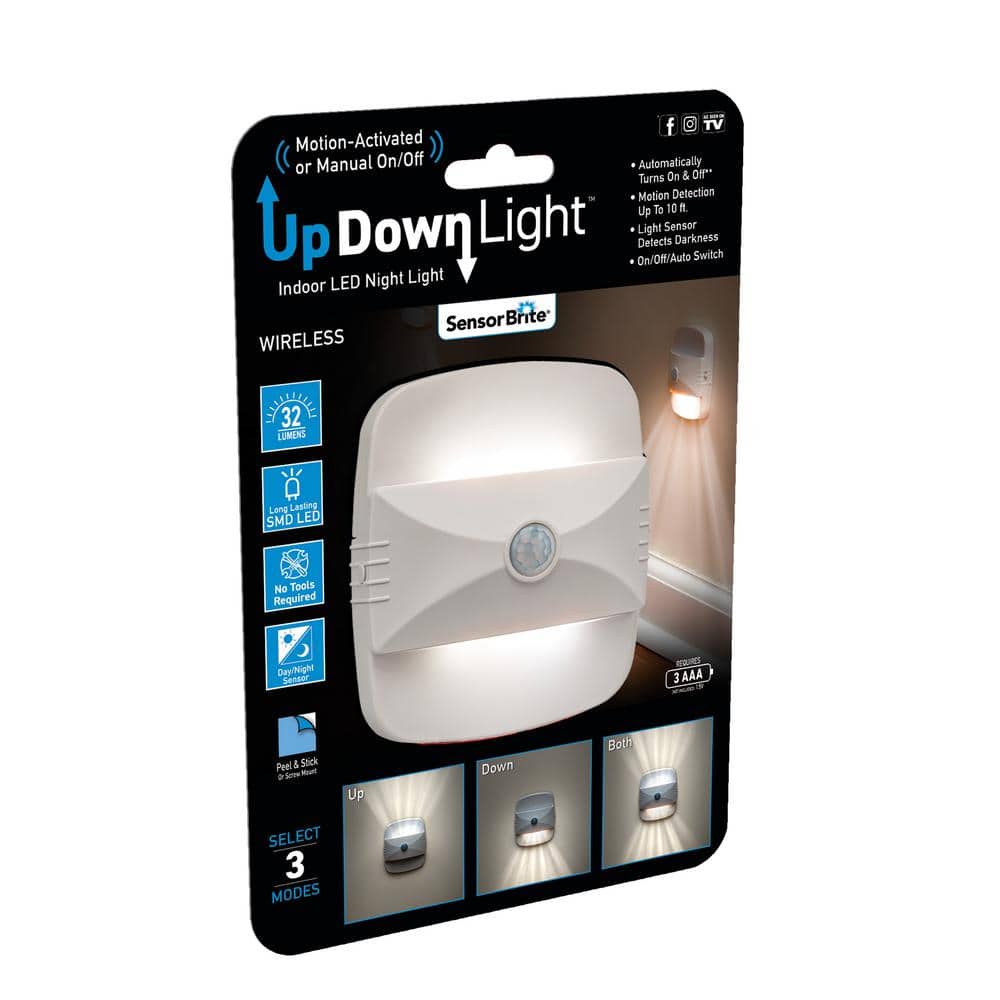 Sensor Brite White Wireless Motion Activated LED Light