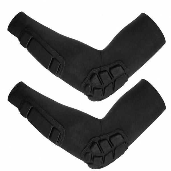 Numhew Brace Padded Elbow Forearm Arm Compression Sleeves, Kids