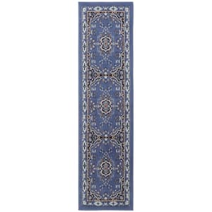 Home Decorators Collection Silk Road Red 2 ft. x 7 ft. Medallion Runner Rug  30902 - The Home Depot
