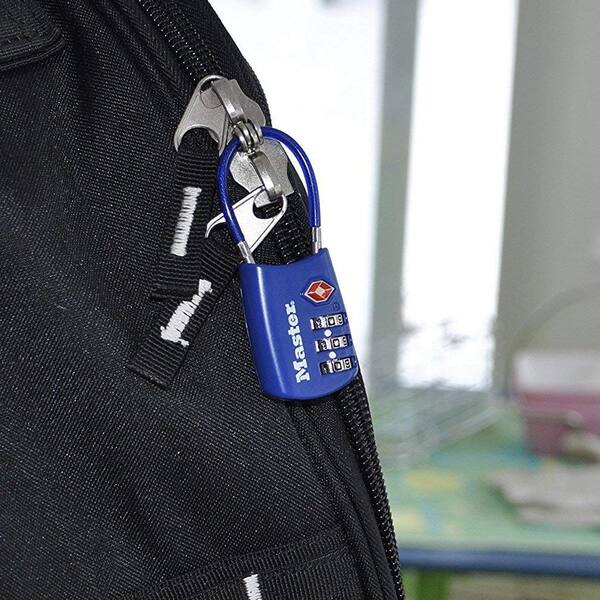 master lock cable luggage lock