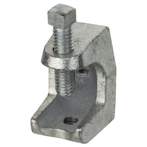 Steel City 3/8 in. Strut Beam Clamp - Silver (Strut Fitting)