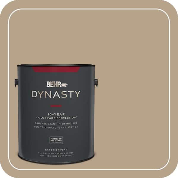 BEHR DYNASTY 1 gal. #PPU7-06 Chateau Flat Exterior Stain-Blocking Paint & Primer