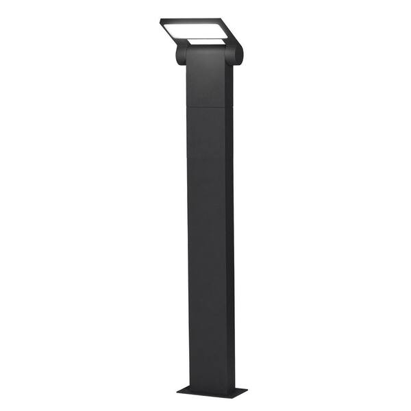 Etokfoks 31.5 in. Gray Line Voltage Outdoor Integrated LED Waterproof Path Light