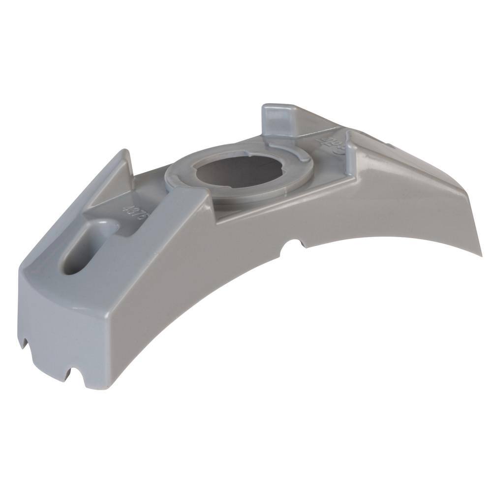 4 5/8 in. Corner Radius Bracket for 2 in. and 2-1/2 in. Round Lights - Gray
