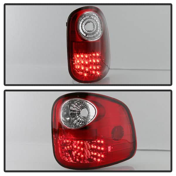 Spyder Auto Ford F150 Flareside 97-03 LED Tail Lights - Red Clear