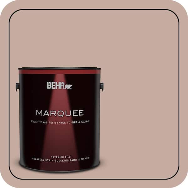 BEHR MARQUEE 1 gal. #PMD-94 Floral Arrangement Flat Exterior Paint & Primer