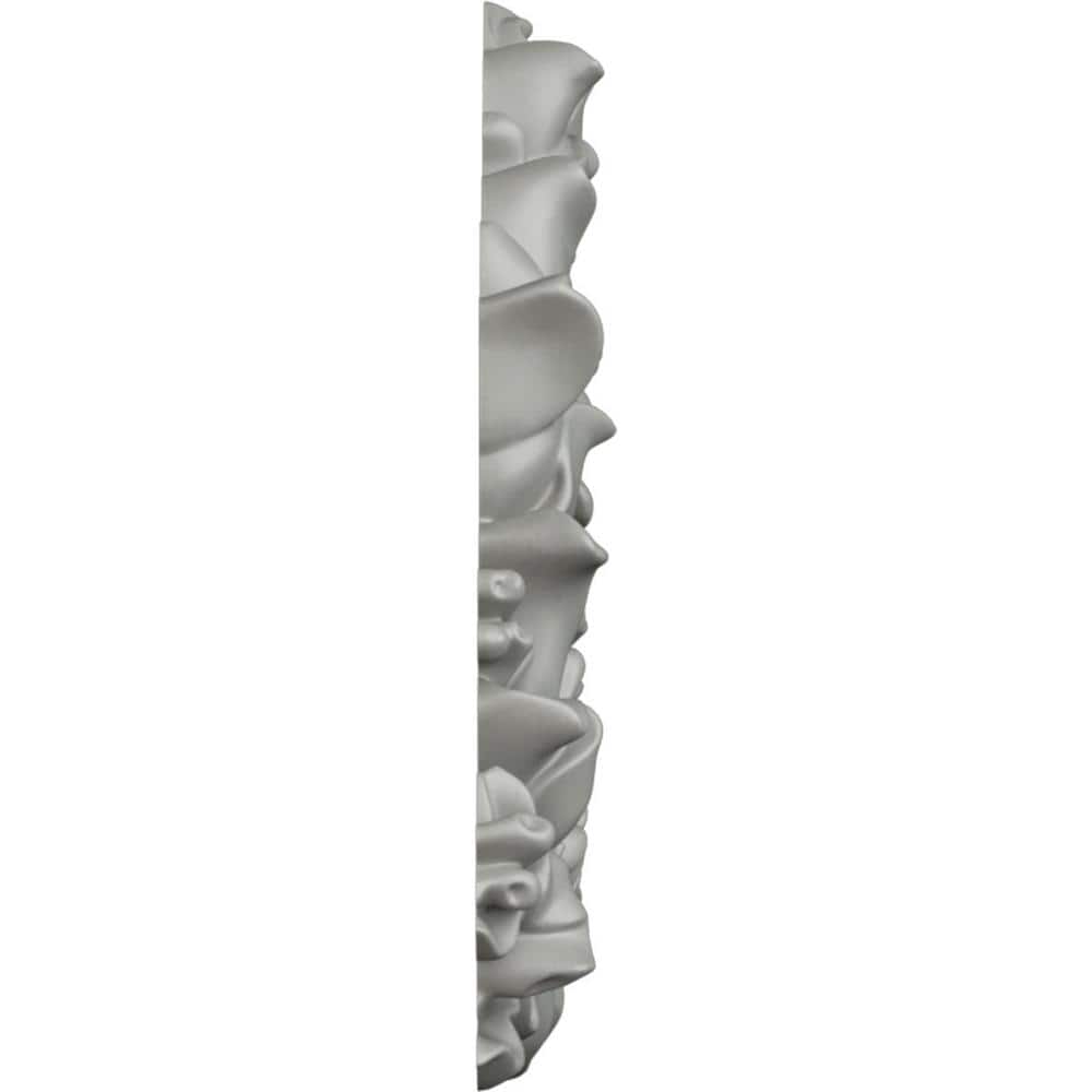 8 1/4" White Polyurethane Shell Center Onlay