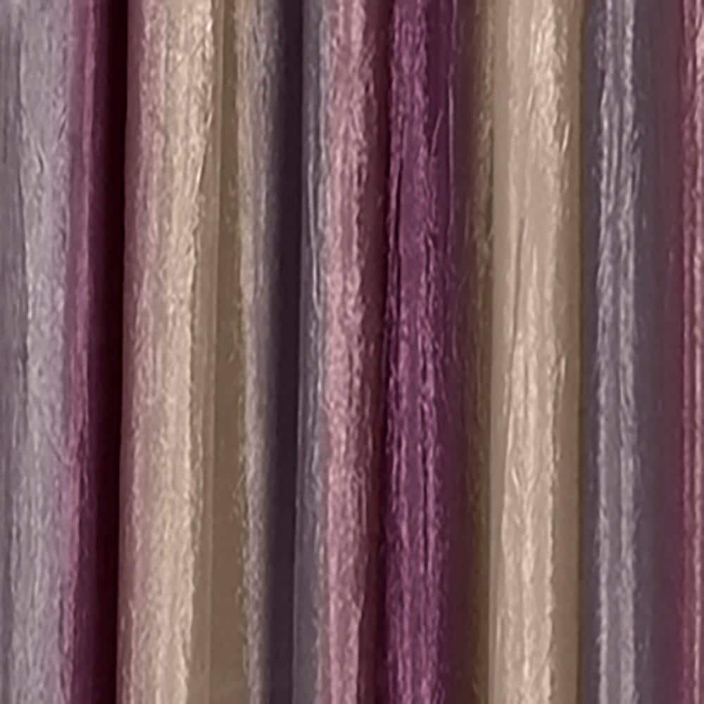 Aubergine Ombre Tasseled Waterfall Valance, 46" x 42" Polyester