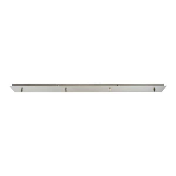 Titan Lighting Illuminaire Accessories 4-Light Satin Nickel Linear Pan  Light TN-75856 - The Home Depot