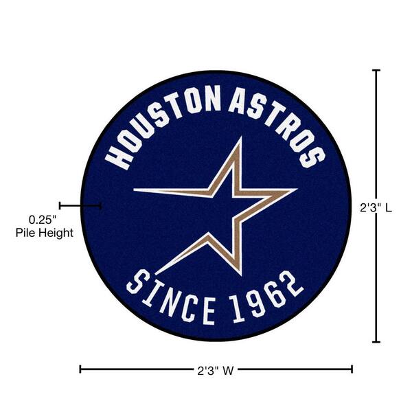 Houston Astros Retro Collection Roundel Rug