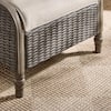 Hampton Bay Windsor 6-Piece Brown Wicker Outdoor Patio Conversation Seating Set with Cushion Guard Biscuit Tan Cushions A203113620