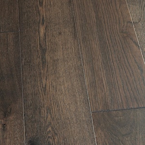 Bodega French Oak 3/8 in.T x 6.5 in.W Click Lock Wire Brushed Engineered Hardwood Flooring ((945.5 sq. ft./pallet)