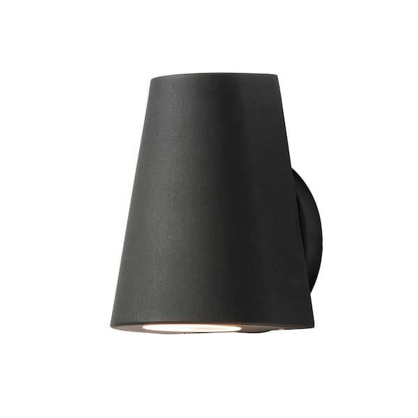 Maxim Lighting 1-Light Black Integrated LED Outdoor Wall Lantern Sconce