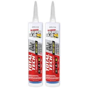 Total Tech 9.8 fl oz. Cartridge Clear All-In-One Adhesive and Sealant (2-Pack)