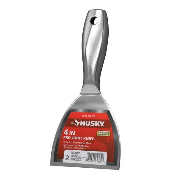 Husky Professional 4 in. Stainless Steel Joint Knife with 1Piece