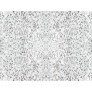 45 sq ft Fleabitten Grey Peel and Stick Non-woven Wallpaper