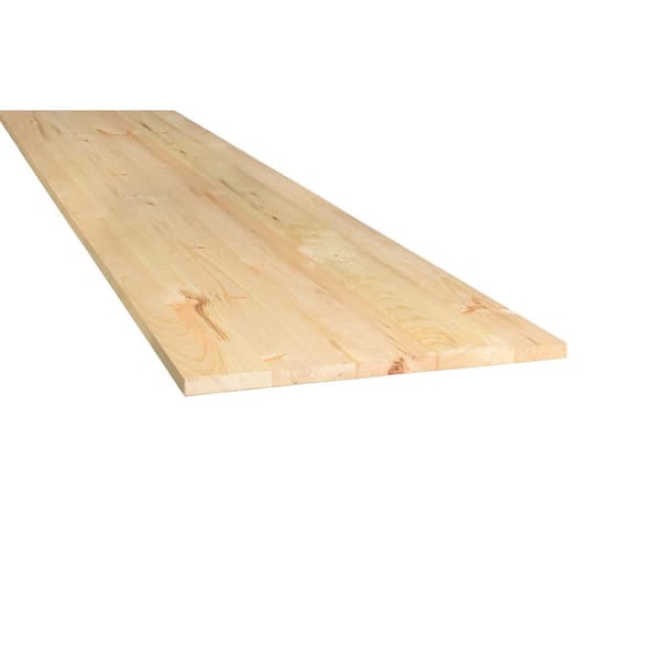 Unbranded 0.656 in. x 15.75 in. x 48 in. Pine Edge Glue Panel