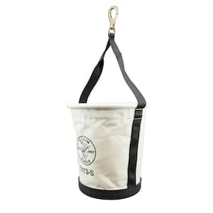 12 in. Tapered-Wall Tool Bucket with Swivel Snap