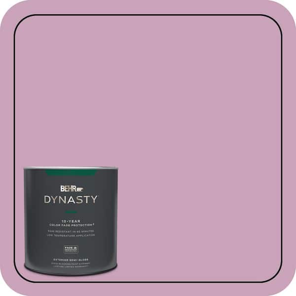 BEHR DYNASTY 1 qt. #690D-4 Taste of Berry Semi-Gloss Enamel Exterior Stain-Blocking Paint & Primer