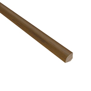 Hickory Ember 3/4 in. Thick x 3/4 in. Wide x 78 in. Length Hardwood Quarter Round Molding