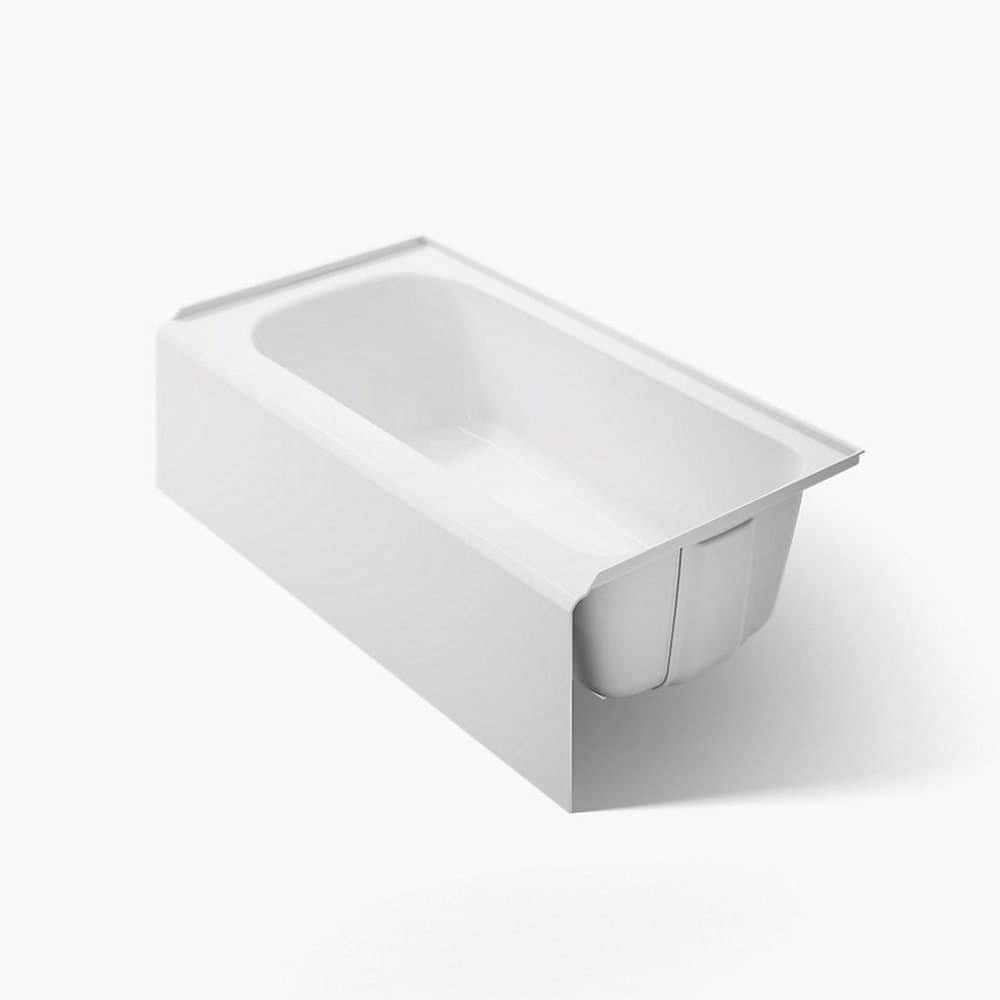 KOHLER Avec 60 in. x 32 in. Soaking Bathtub with Right Drain in