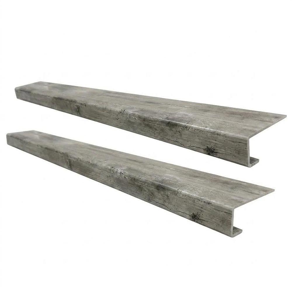 Lighthouse Oak Stair Tread Molding Square-Exact Match for Lifeproof Floor, 2-Pieces, 46 in. x 6.25 in. x 7 mm T price history on PriceWatchPro
