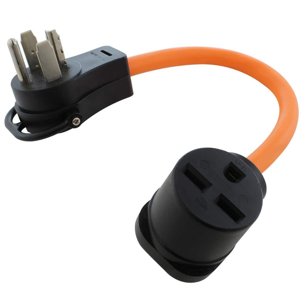 1.5 ft. 14-30P 4-Prong Dryer Plug to 6-30R 3-Prong 30 Amp 250 Volt HVAC Female Adapter price history on PriceWatchPro