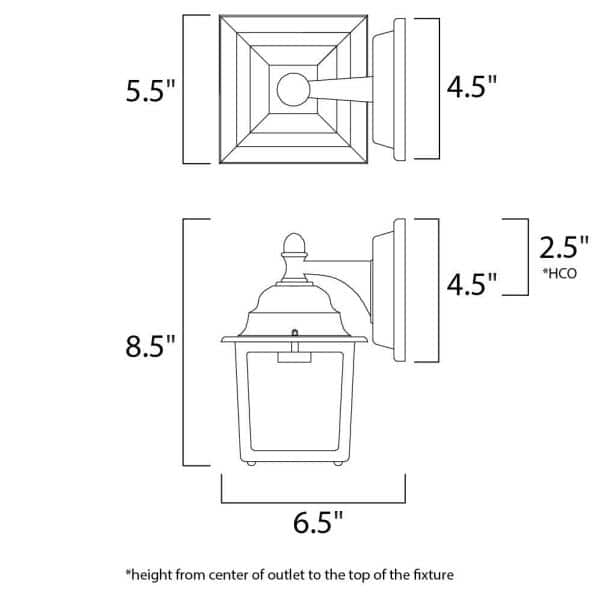 Builder Cast-Outdoor Wall Lantern Sconce