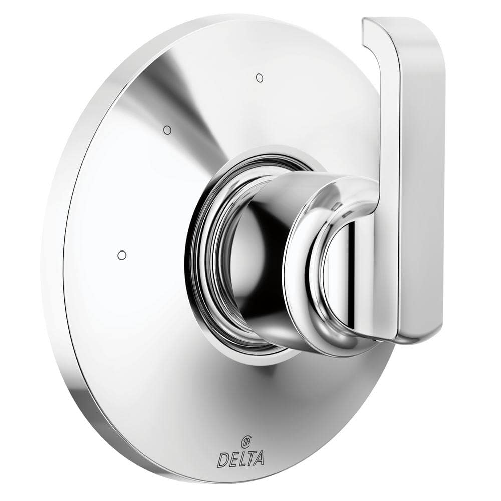 Delta Tetra 1Handle WallMount Diverter Valve Trim Kit 3Setting