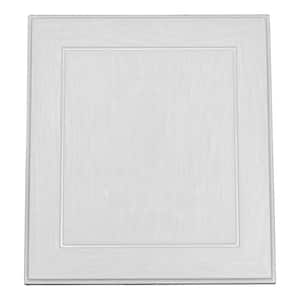 7.13 in. x 7.88 in. Surface Mounting Block in White